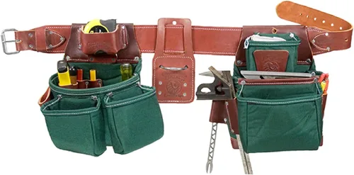 Occidental Leather OxyLights Framer - Utility Holster Pouch Package with Double Outer Bag - Made in USA Verde