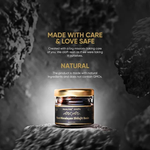 Miniatura 5 de Resina pura de Shilajit del Himalaya de grado A 85% de ácido fúlvico + 85 minerales traza 400 mg/porción probada en laboratorio Energía