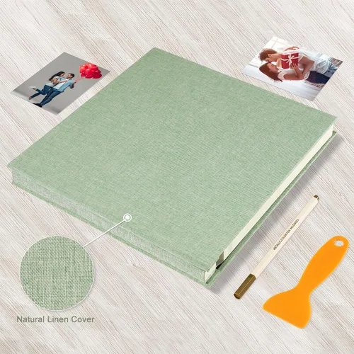 Miniatura 4 de Álbum de Fotos con Páginas Autoadhesivas, Álbum de Recortes, Álbumes de Fotos Magnéticos con Páginas Adhesivas para Fotos de 4 x 6, 5 x 7, 8 x 10