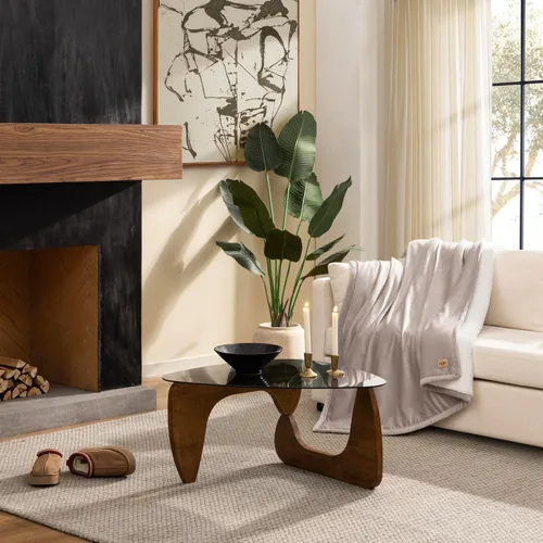 Miniatura 2 de UGG Bliss Manta de Lana de Felpa Suave de Vellón Mantas Esponjosas para Cama o Sofá de Gran Tamaño Cálida Reversible Lavable a Máquina Peso Medio