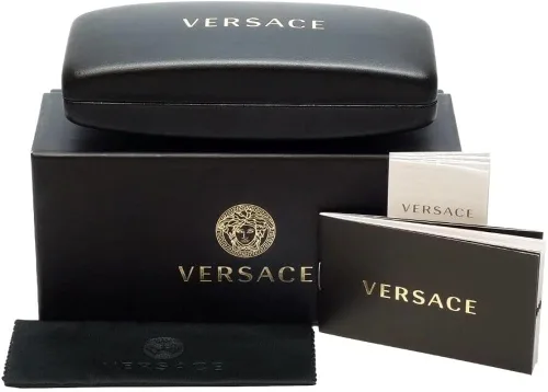 Miniatura 3 de Versace Lentes de sol para mujer montura de acetato de lentes negras 2323in