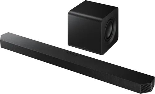 Miniatura 13 de Samsung Barra de sonido HW-B400F Serie B, 2.0 canales con woofer incorporado, mejora de voz y modo nocturno, expansión de sonido envolvente