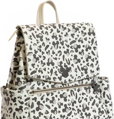 Miniatura 2 de Freshly Picked Mini mochila clásica convertible para pañales, Mickey Leopardo, talla única , Clásico