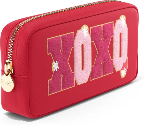 Miniatura 10 de BE MINE - Bolsa de maquillaje de San Valentín, bolsa de viaje para cosméticos y neceser, bolsa de nailon con cremallera, lindo organizador