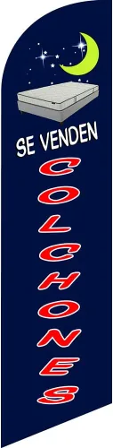 Diseño personalizado hecho punto poliéster playa pluma bandera 11.2 pies promocional Swooper Banner sin postes y base Se Venden Colchones
