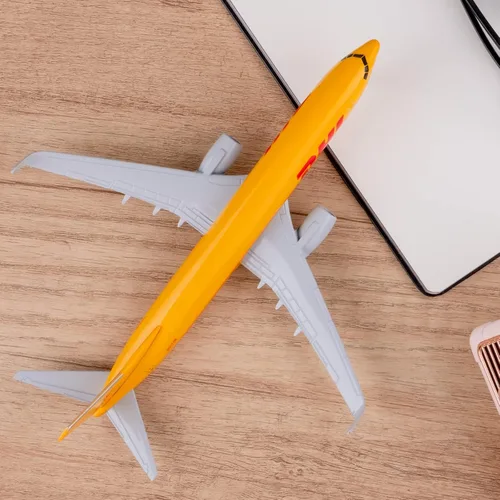 Miniatura 4 de Plano DHL B737 escala 1:300 - Modelo de aleación de metal para regalo y decoración