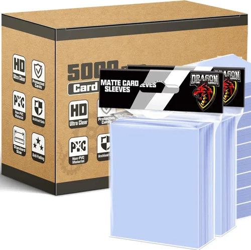 Miniatura 9 de 1000 Fundas para Tarjetas Top Loaders para Tarjetas Coleccionables, Fundas Suaves Penny para Tarjetas de Béisbol, Fundas Protectoras para Tarjetas
