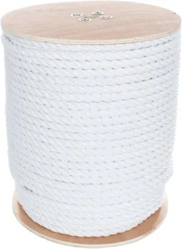 Miniatura 6 de Cuerda de polipropileno trenzado Flotante Polypro Cord - Marina, Náutica, Proyectos húmedos Blanco
