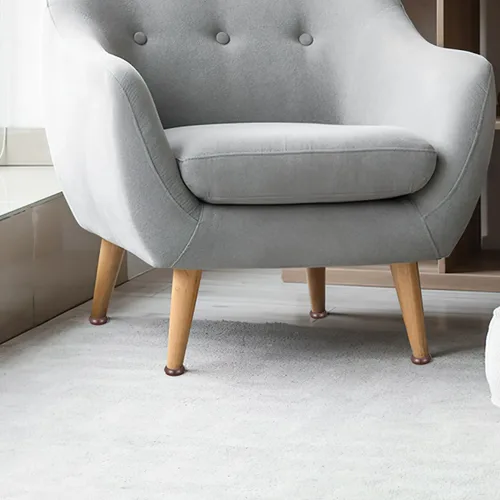 Miniatura 9 de Angoily Almohadillas y deslizadores de muebles para suelos de madera dura, 10 unidades de fieltro para patas de silla, almohadillas de movimiento