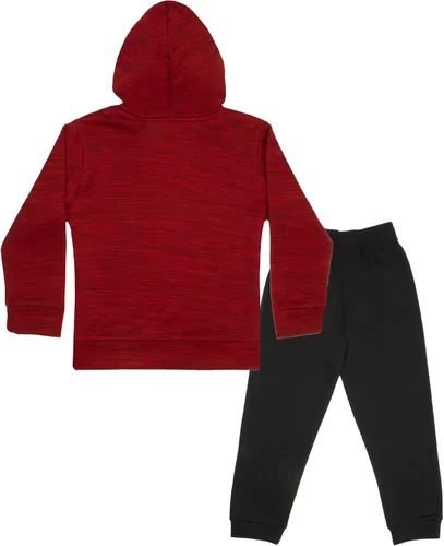 Miniatura 6 de Marvel Avengers and Spider-Man Boys - Conjunto de 2 piezas de forro polar con capucha y pantalones para niños
