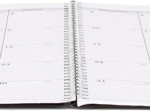 Miniatura 7 de AT-A-GLANCE Agenda 2026-2027 semanal y mensual académica de 12 meses, julio-junio, libro de citas trimestrales por hora, 8-1/2 x 11 pulgadas