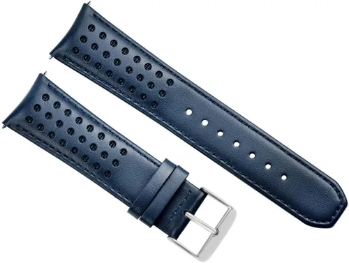 Ewatchparts Correa de reloj de piel de ángel azul de 0.906 in compatible con Citizen AT8020-03L H800-S081165 TQ
