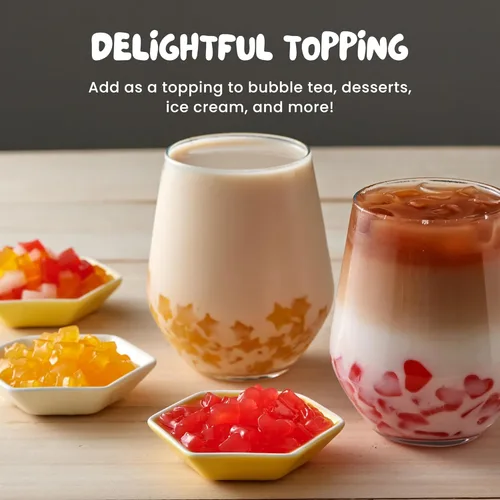 Miniatura 5 de Bossen Jelly Topping-8.38lbs/variación de botella (estrella de lichi)