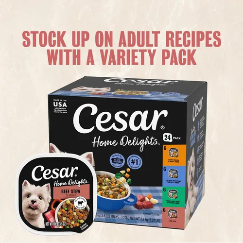 Miniatura 12 de Alimento húmedo para perros adultos de Cesar home