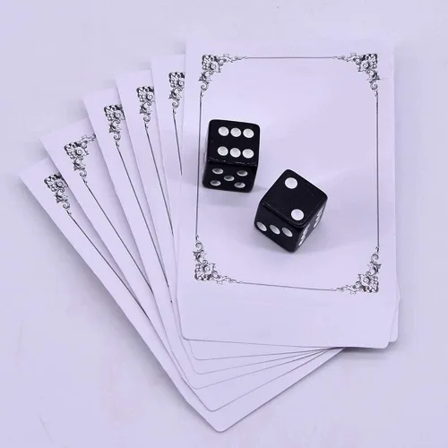 Miniatura 8 de Enjoyer Trucos de magia Rusia Dados Deluxe Forzando Dados Mago Props Close Up Metalismo Magic Gimmick Comedia Juguetes clásicos