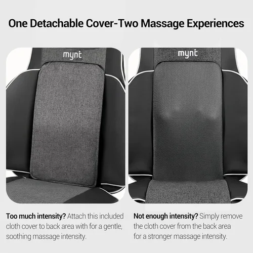 Miniatura 2 de Mynt Aprobado por FSA y HSA Masajeador Shiatsu para Cuello y Espalda Compatible con Silla con 10 Nodos de Amasar Profundo, Masaje Ajustable 2D y 3D
