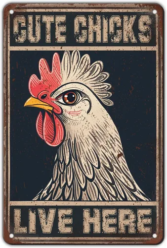 Miniatura 89 de Cartel de metal vintage con texto en inglés "Girl and She Lived Happily Ever After Dog" (Poodle Girl and She Lived Happily Ever After Dog), letrero