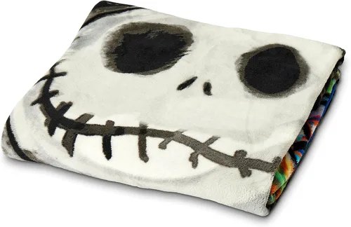 Miniatura 2 de Northwest Nightmare Before Christmas Micro Raschel Manta de Tiro, Manta de Tiro Ultra Suave, 46 x 60 Pulgadas, Dark Creep Creep oscuro