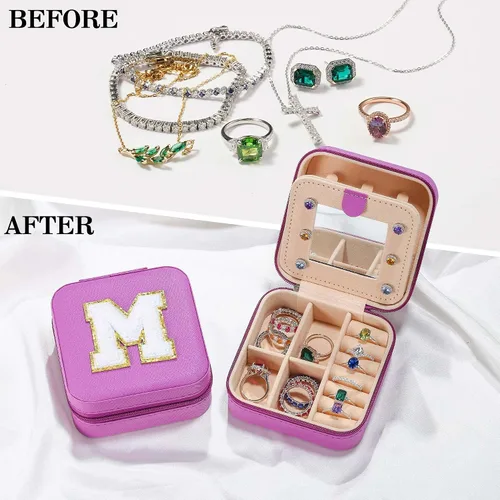 Miniatura 3 de Parima Regalo de graduación para niñas adolescentes Estuche de joyería de viaje, collar y caja de aretes Regalos para niñas adolescentes