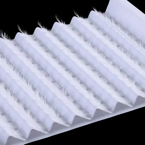 Miniatura 5 de 140 extensiones de pestañas postizas de aspecto natural, rizo D, pestañas de ojo de gato, individuales, extensiones de pestañas para colocar en casa