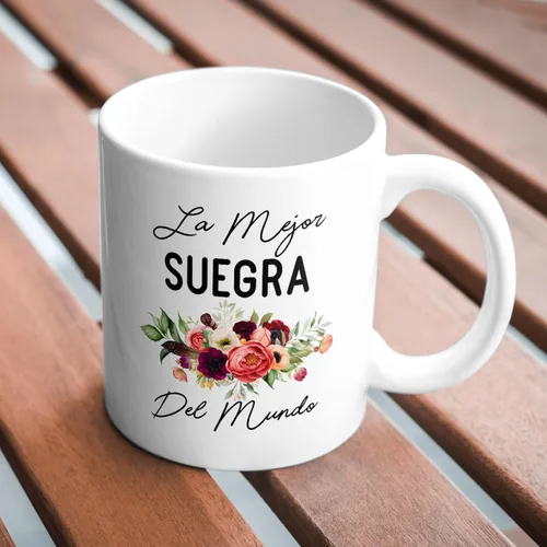 Miniatura 4 de Taza La Mejor Suegra Del Mundo, regalo para suegra, la mejor suegra del mundo, regalo de cumpleaños, día de la madre española, regalos para mamá