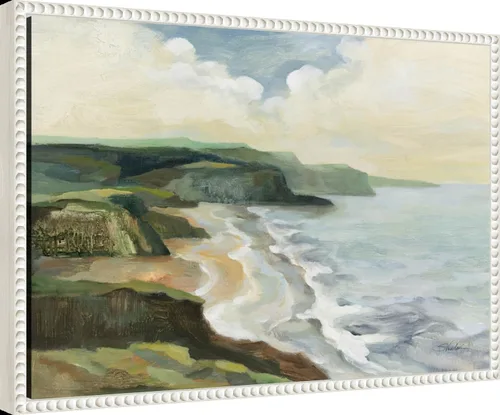 Miniatura 2 de Amanti Art Lienzo enmarcado para pared, 16 x 23 pulgadas, Costa irlandesa de Silvia Vassileva, lienzo enmarcado para pared, obras de arte de Sylvie