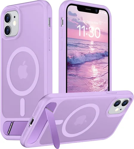 Miniatura 83 de Funda para iPhone 11 con compatibilidad magnética, [Soporte invisible incorporado][Compatible con MagSafe]