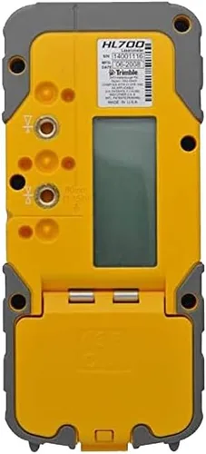 Miniatura 3 de Spectra Precision Receptor de lectura digital HL700 para rendimiento básico y avanzado, gran altura de recepción de 5 pulgadas (5.0 in), pantallas