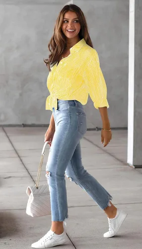 Miniatura 4 de AISEW Camisas con botones para mujer, a rayas, clásicas, de manga larga, con cuello y bolsillo