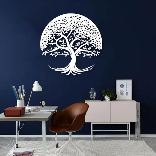 Miniatura 7 de Arte de pared de metal árbol de la vida, decoración de pared de árbol de la vida, arte de pared de árbol de la vida, decoración de pared de árbol