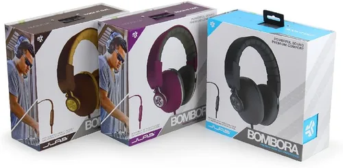 Miniatura 7 de JLab Audio Bombora - Auriculares con micrófono universal, marrón mate/dorado