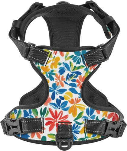 Miniatura 13 de 250th USA Anniversary Reflective Dog Harness No Pull Soft Vest Harness for Small Medium Large Dog Puppy Pets (Small Size)
