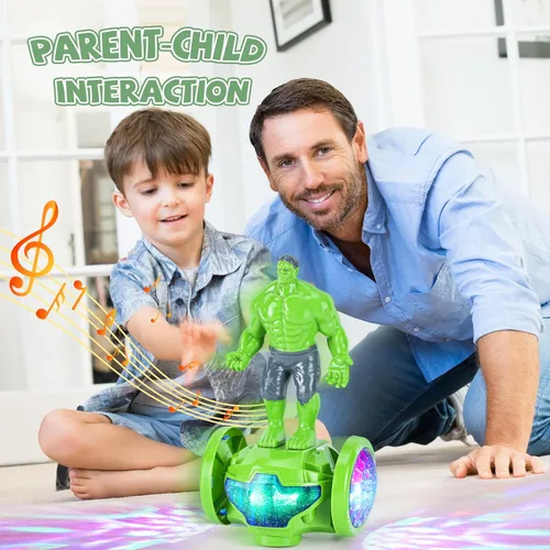 Miniatura 2 de Juguetes para niños y niñas de 1 a 3 años, autos de juguetes para niños con música y luces, robot eléctrico interactivo para niños de 3 a 5 años