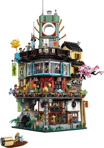 Miniatura 2 de LEGO NINJAGO Ninjago City 70620, 192 meses a 252 meses (4867 piezas)
