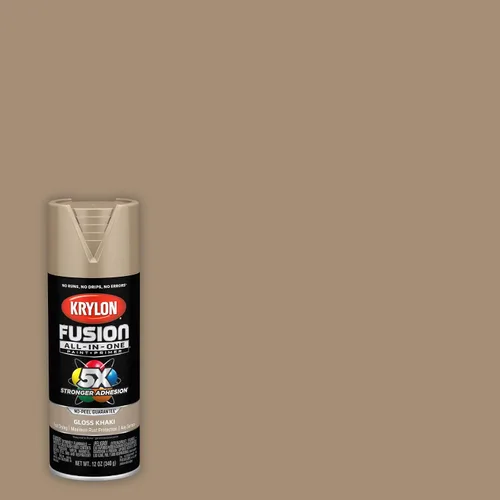 Miniatura 23 de Krylon Fusion - Pintura en aerosol adhesiva todo en uno para uso en interiores y exteriores, 12 onzas, aluminio