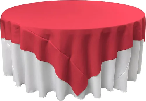 Miniatura 29 de LA Linen. Mantel cuadrado de popelina de poliéster