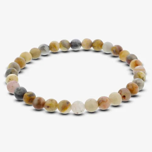 Miniatura 692 de Gem Avenue Handmade Round Bead Stretch Bracelet Unisex Natural Stone Beaded Jewelry for Men & Women, Elastic Wristband for Daily Wear