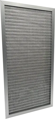 Miniatura 5 de Filtro de aire lavable (12" x 24" x 1"), filtro de aire electrostático de aluminio para horno y aire acondicionado central