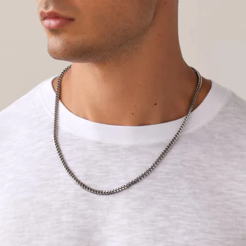Miniatura 5 de PAVOI Italian Solid 925 Sterling Silver, 22K Gold Plated Chain Necklaces Snake, Square Box, Cable, Super Flex Curb, Miami Cuban and Rope