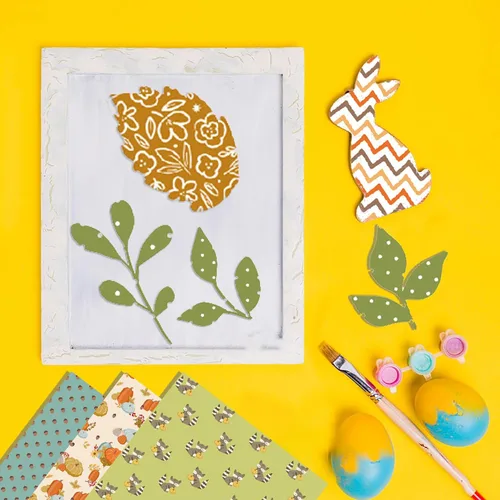 Miniatura 2 de Bloc de papel para álbum de recortes de 6 x 6 pulgadas, diseño de otoño de una sola cara, con temática de Acción de Gracias, paquete de 24 hojas