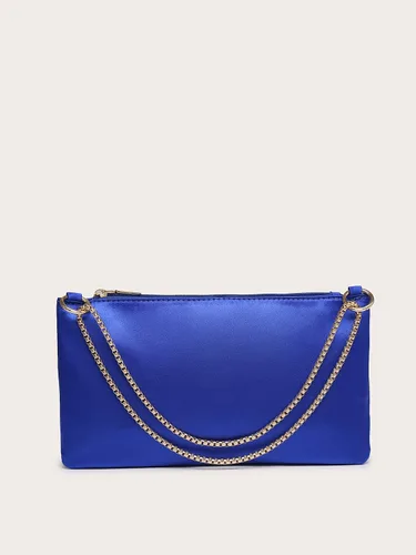 Miniatura 3 de Verdusa Bolso de noche de satén para mujer, bolso de hombro