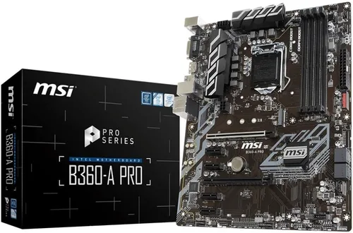 Miniatura 11 de MSI Serie Pro Intel Coffee Lake B360 LGA 1151 BTC ETH LTC Placa Base de Minería de Criptomonedas ATX (B360-F PRO)
