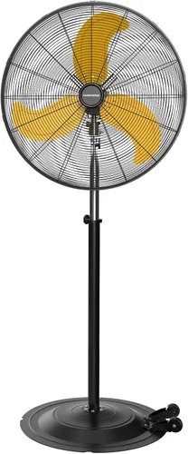 Miniatura 14 de Ventilador de pedestal con motor de CC de 18 pulgadas, ventilador oscilante de alta velocidad de 4900 CFM, control remoto, ventilador de pie