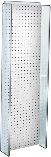 Miniatura 10 de Azar 700350-GRE Pegboard Powerwing Display 13.75 pulgadas de ancho por 44 pulgadas de alto, color verde translúcido