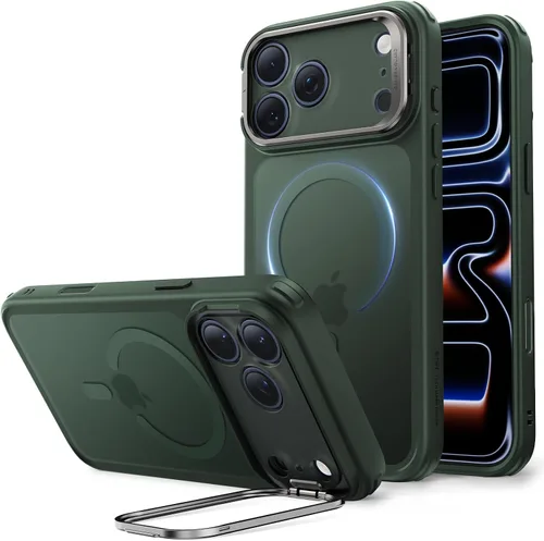 Miniatura 38 de ESR Funda para iPhone 14 Pro Max, Compatible con MagSafe, Funda Transparente para Teléfono con Soporte Stash Integrado para iPhone 14 Pro Max