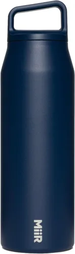 Miniatura 15 de MiiR - Botella de agua de boca ancha - Botella de agua aislada de 32 onzas en acero inoxidable con aislamiento de vacío de doble pared, diseño a