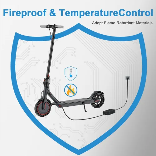 Miniatura 5 de Cargador de scooter eléctrico de 42V 2A adecuado para cargador de pájaro y lima, traje para pájaro, salto, lima, lima, S, Skip, Spin Xiaomi M365