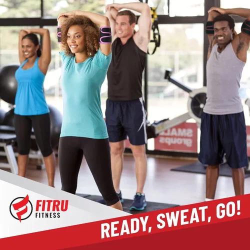 Miniatura 5 de Fitru - Tonificadores de brazos prémium para hombres y mujeres Envolturas de brazo de sauna para brazos flácidos que aumentan el calor y el sudor
