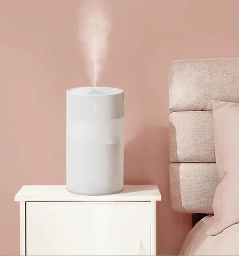 Miniatura 2 de Mini humidificador portátil, fuente de alimentación USB, perfecto para dormitorio, oficina y coche (8.8 fl oz, blanco)