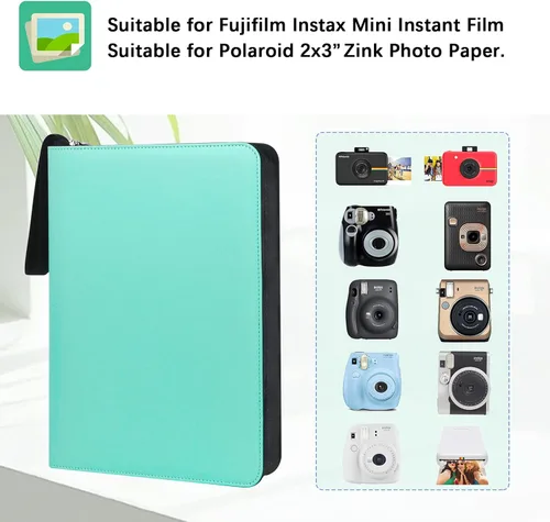 Miniatura 2 de Álbum de fotos con 540 bolsillos para cámara Fujifilm Instax Mini, cámara Polaroid, para Fujifilm Instax Mini 11, 90, 70, 9, 8+ 8 LiPlay cámara 540